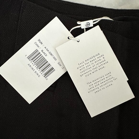 Anine Bing Natalia Linen Skirt - Picture 2 of 8